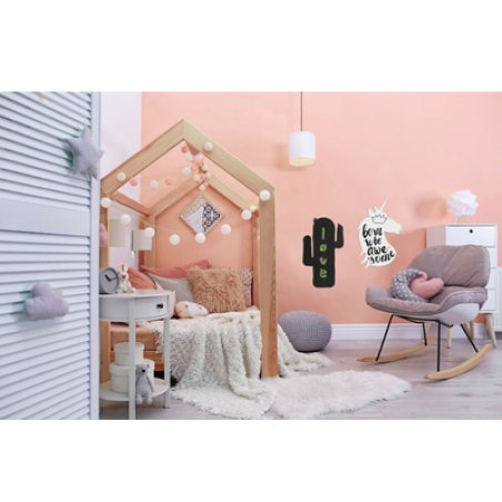 Securit Ardoise SILHOUETTE "UNICORN", noir