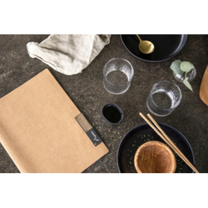 Securit Protège-menus "Nature Collection", A5, marron