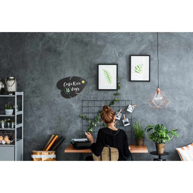 Securit Ardoise murale SILHOUETTE "Leaf"