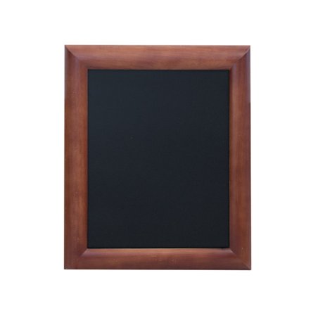 Securit Ardoise murale UNIVERSAL, avec cadre en bois, marron