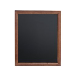Securit WBU-DB-50 chalk board Black, Brown Melamine, Metal, Resin, Wood