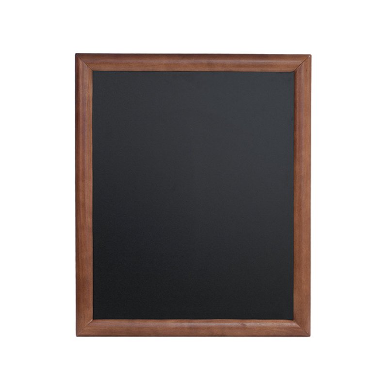 Securit WBU-DB-50 tableau à craie et accessoires Noir, Marron Mélamine, Métal, Résine, Bois