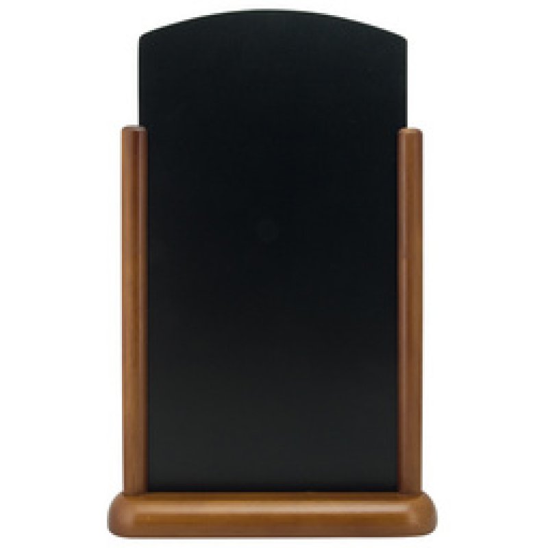 Securit Ardoise de table TOP, taille moyenne, brun foncé