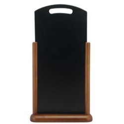 Securit Ardoise de table HANDLE, grand, brun foncé