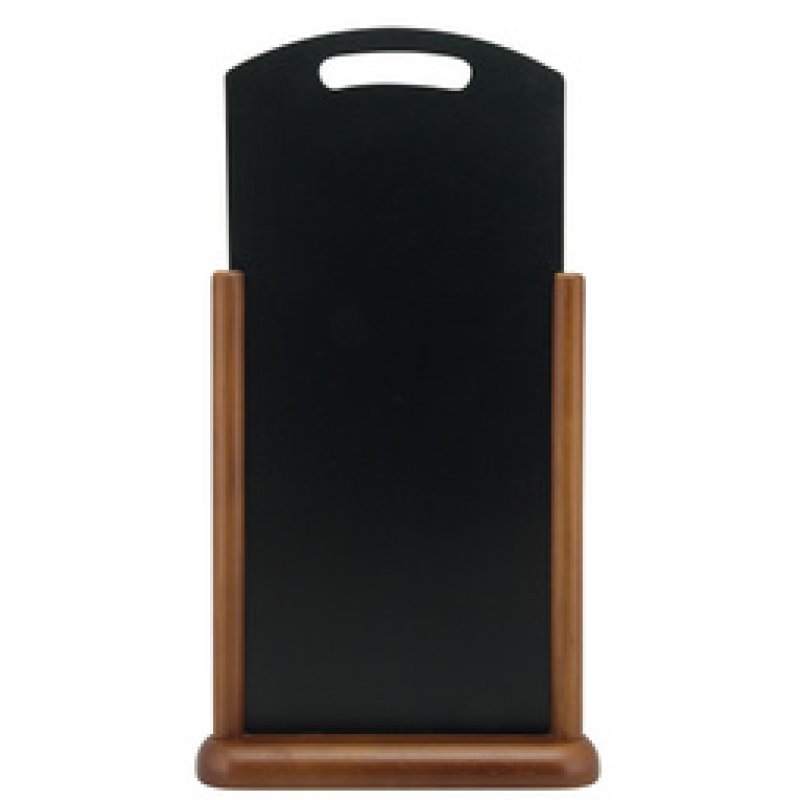 Securit Ardoise de table HANDLE, grand, brun foncé