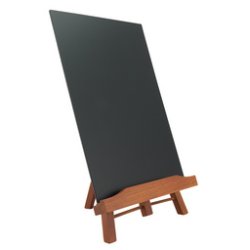 Securit Ardoise de table JUNIOR avec chevalet, acajou