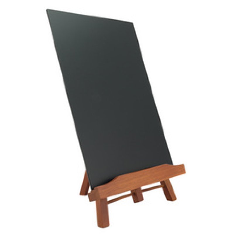 Securit Ardoise de table JUNIOR avec chevalet, acajou