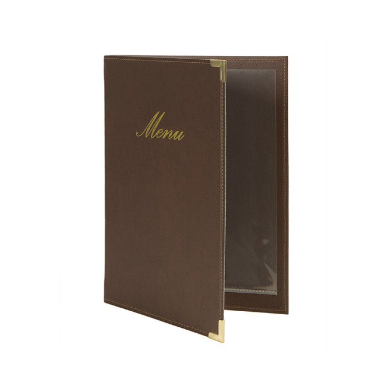 Securit MC-CRA5-BR A5 Métal, Plastique PU Marron 1 pièce(s)