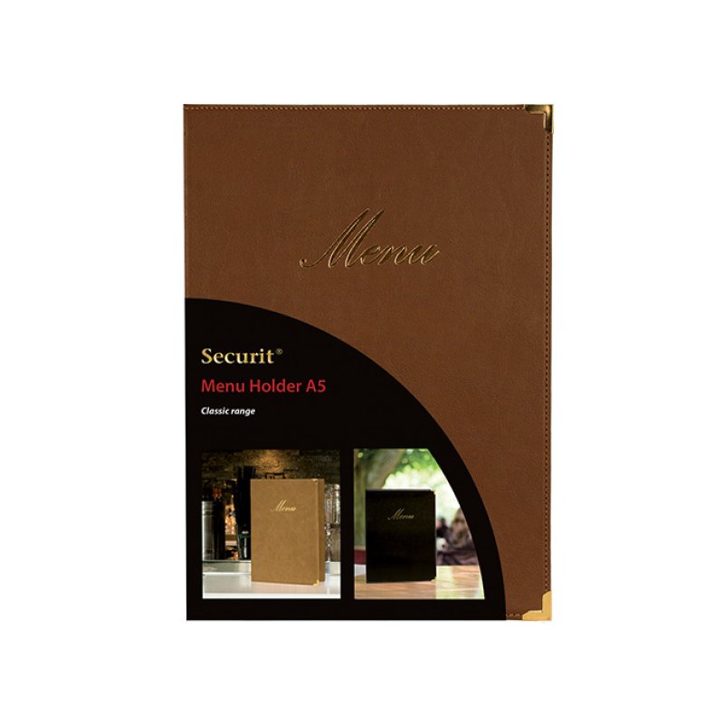 Securit MC-CRA5-BR A5 Metal, PU plastic Brown 1 pc(s)