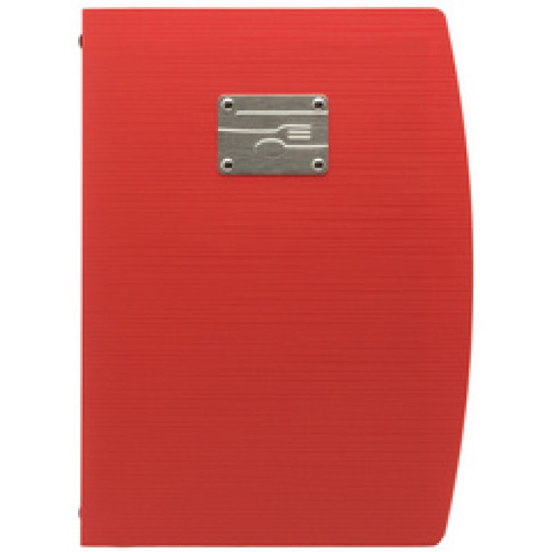 Securit Protège-menus RIO COUVERTS, A4, rouge