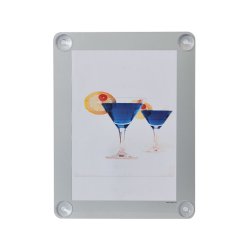 Securit Porte-affiches, A4, gris