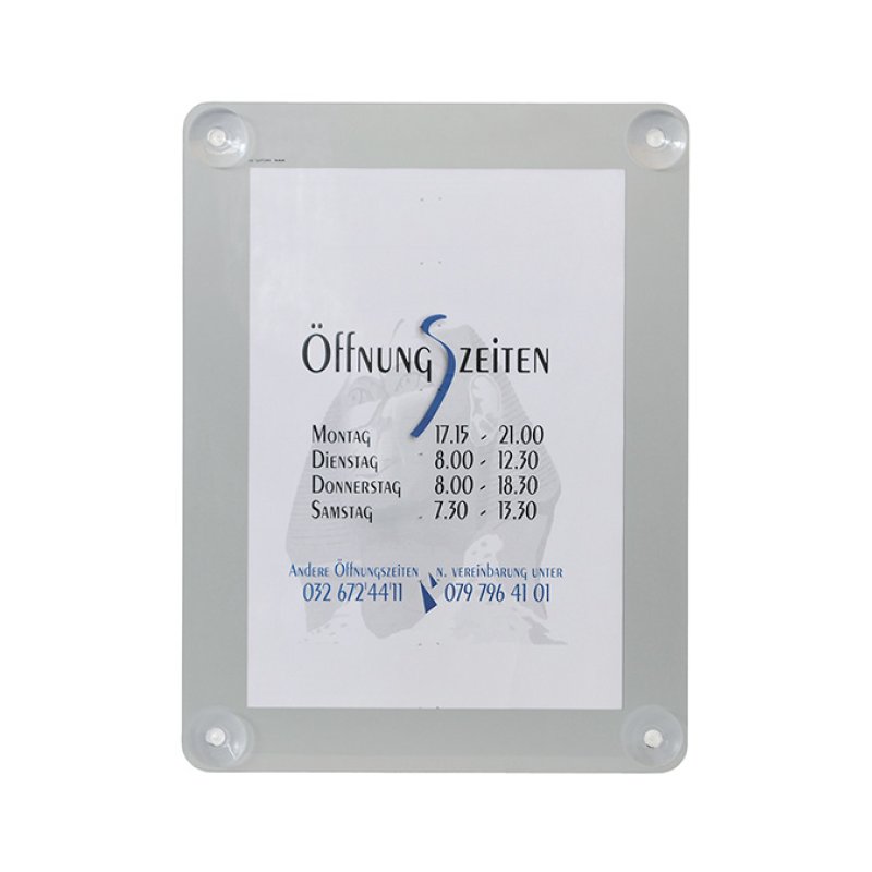 Securit PFW-A4-GY whiteboard Plastic