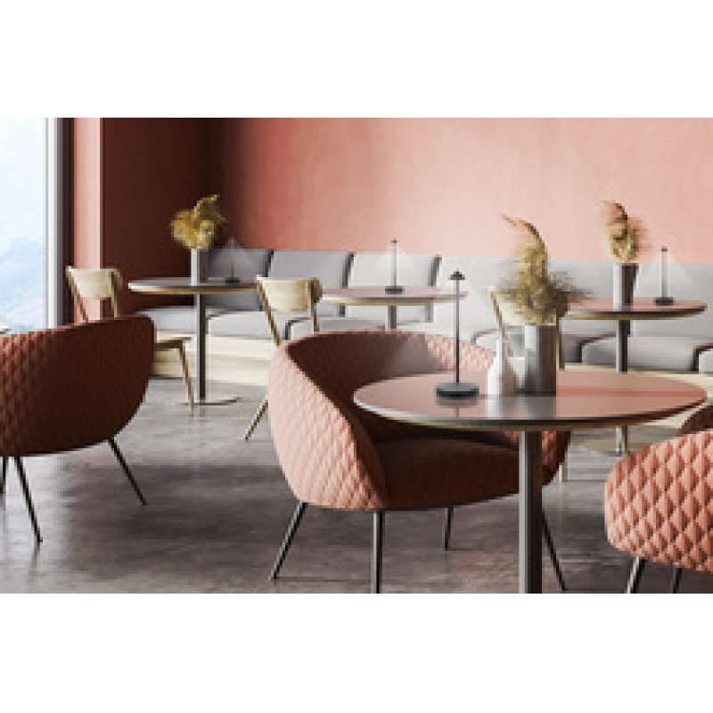 Securit Lampe de table à LED sans fil ANGELINA, blanc