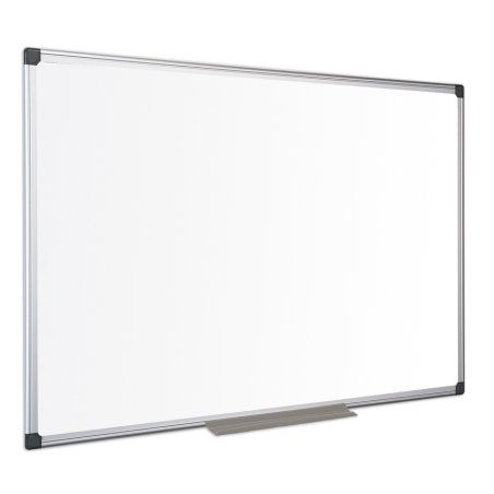 Bi-Office Tableau Blanc ou Quadrillé Cadre Aluminium Maya