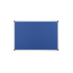 Bi-Office Tableau en feutre "Maya", 900 x 600 mm, bleu