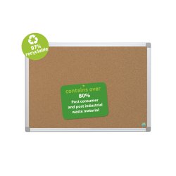Bi-Office CA031790 tableau d'affichage & accessoires Tableau d’affichage fixe Marron