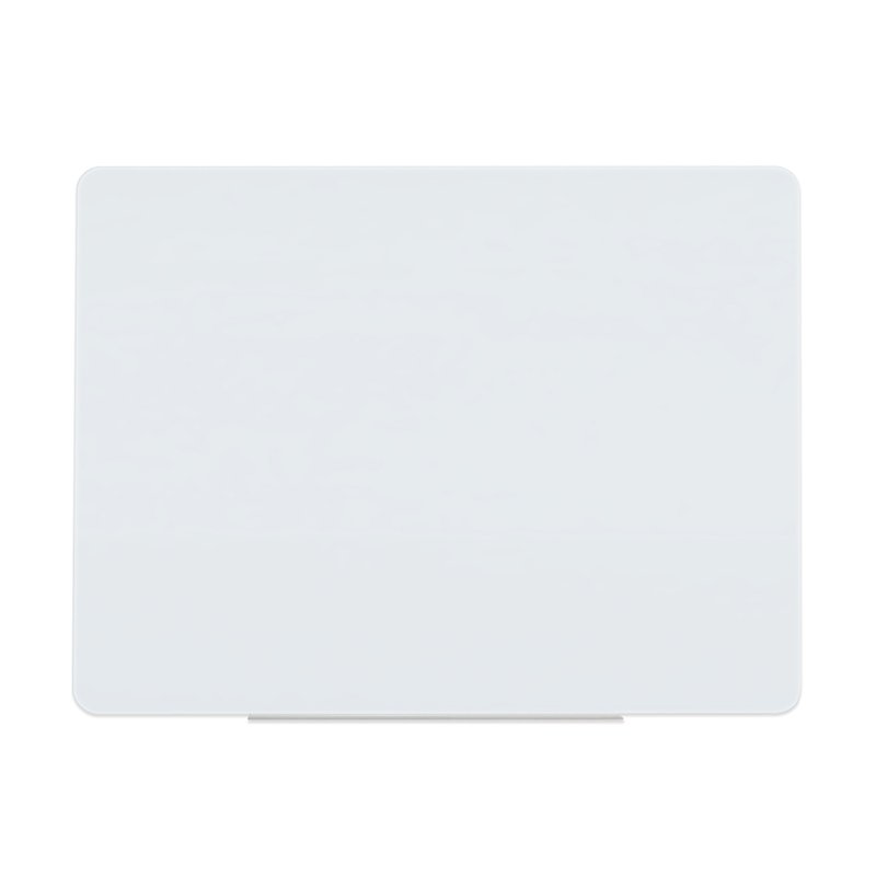Bi-Office Tableau magnétique en verre, 900 x 600 mm, blanc