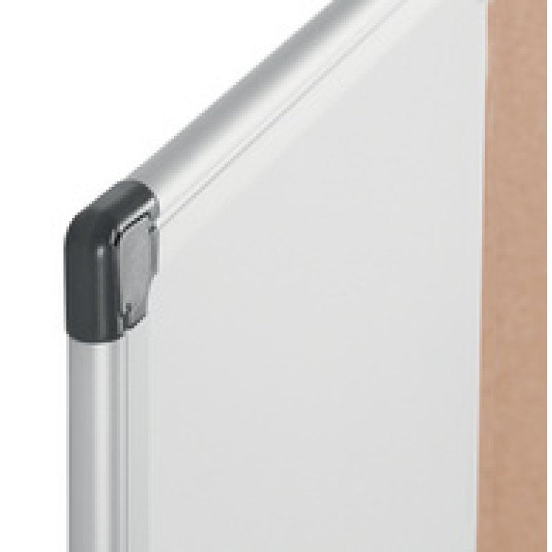 Bi-Office Tableau mixte, tableau blanc / liège, 600x450 mm