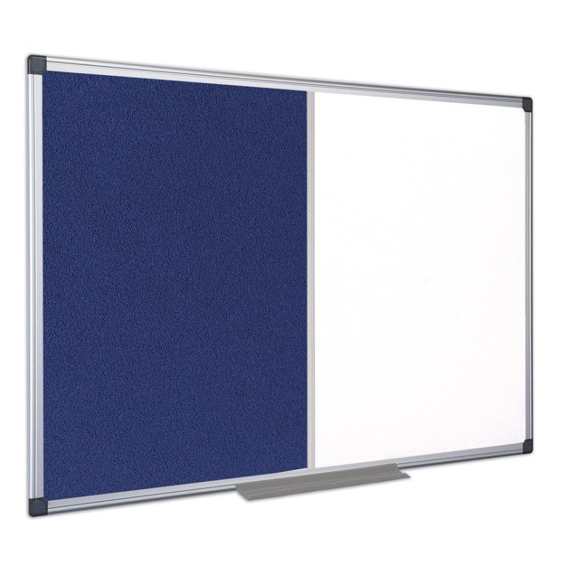 Bi-Office XA0322170 tableau d'affichage Intérieure Bleu, Blanc Aluminium