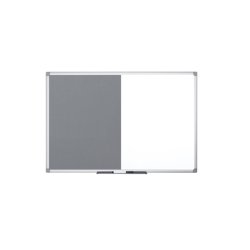 Bi-Office XA0328170 insert notice board Indoor Grey, White Aluminium