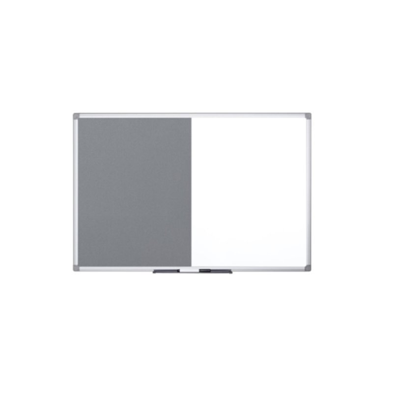 Bi-Office XA0328170 tableau d'affichage Intérieure Gris, Blanc Aluminium