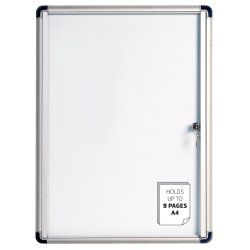 Bi-Office VT720109660 bulletin board Fixed bulletin board Aluminium, White Aluminium, Enameled steel