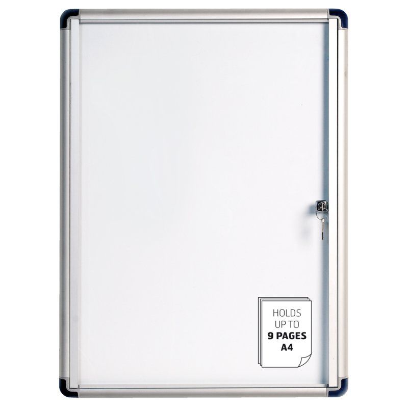 Bi-Office VT720109660 bulletin board Fixed bulletin board Aluminium, White Aluminium, Enameled steel
