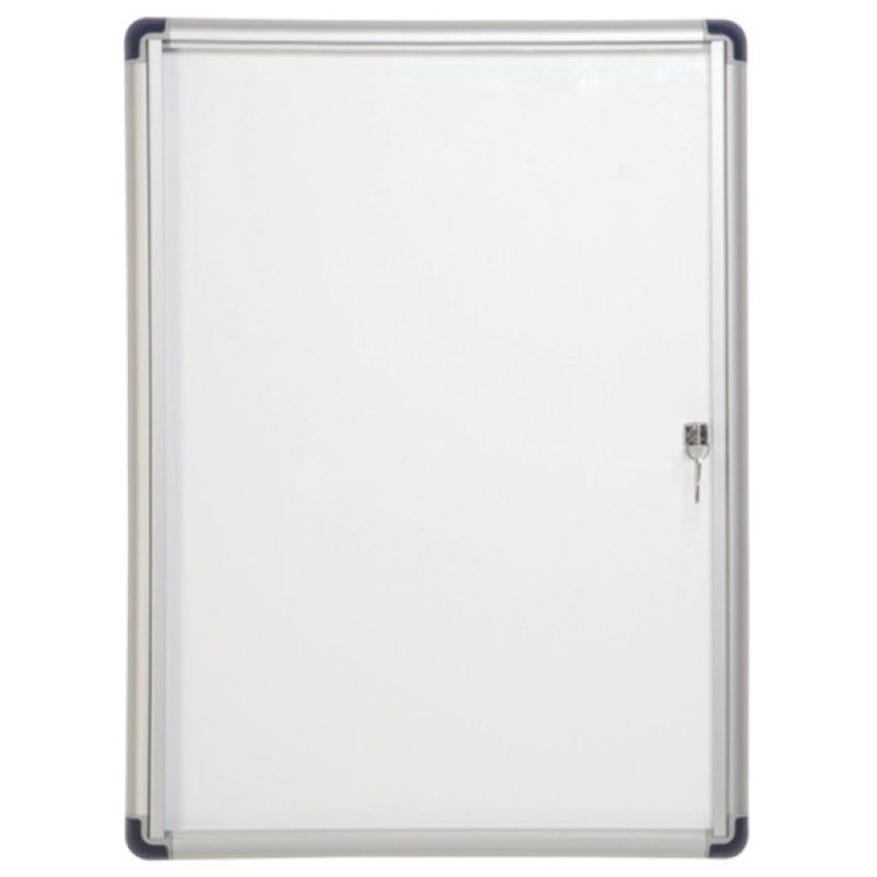 Bi-Office Enclore Budget tableau d'affichage Intérieure Blanc Aluminium