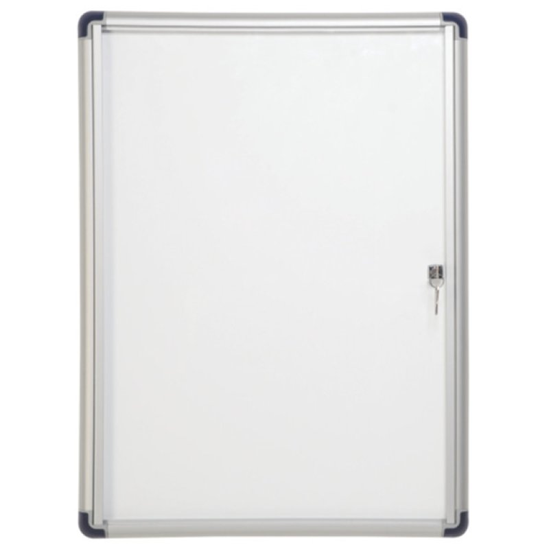 Bi-Office Enclore Budget tableau d'affichage Intérieure Blanc Aluminium