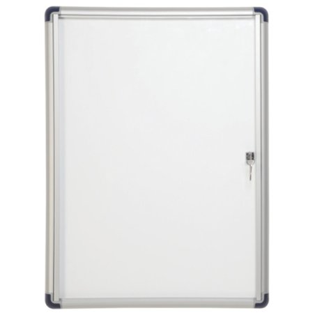 Bi-Office Enclore Budget tableau d'affichage Intérieure Blanc Aluminium