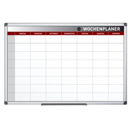 Bi-Office Planungstafel "Wochenplaner", 900 x 600 mm