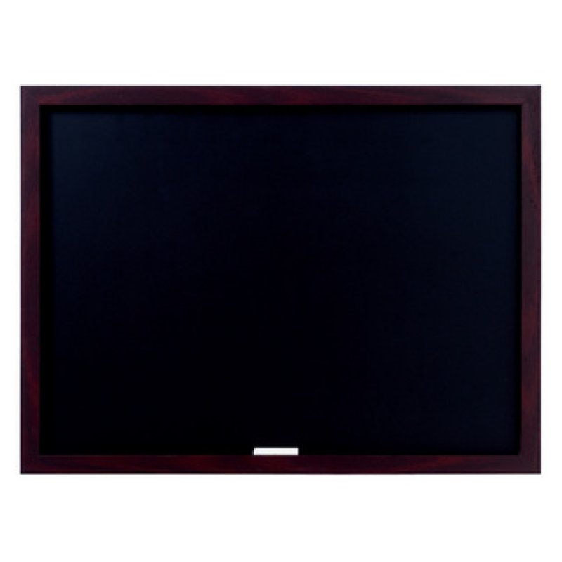 Bi-Office Tableau noir Optimum, 600 x 450 mm, cerisier