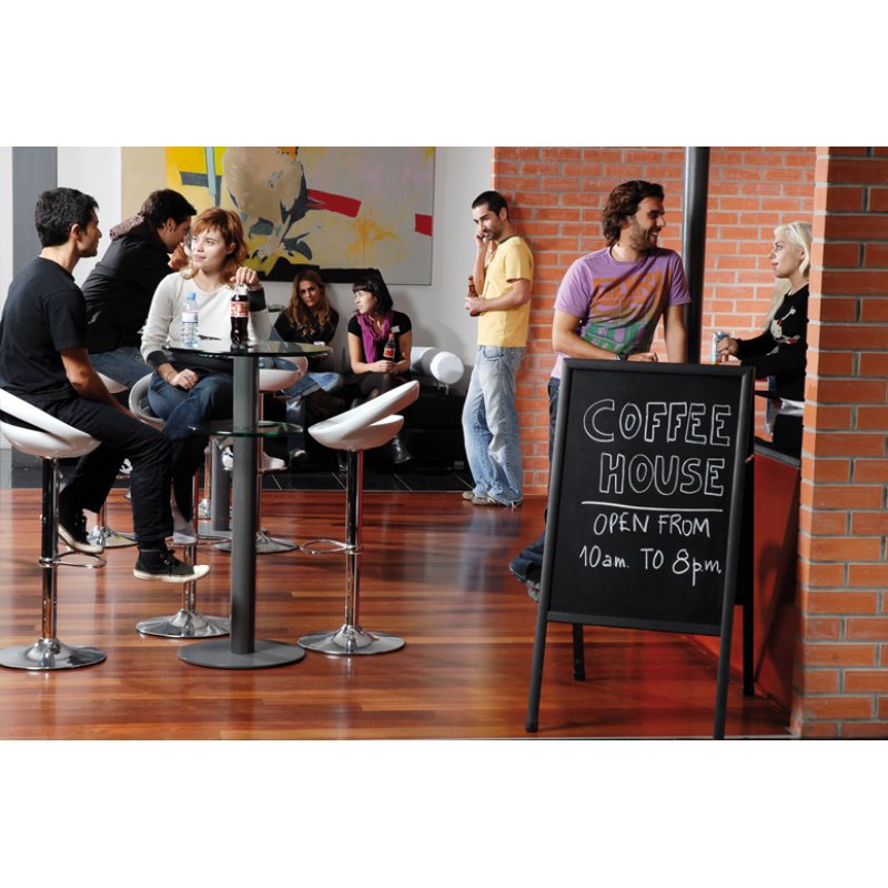 Bi-Office DKT30404042 chalk board Black