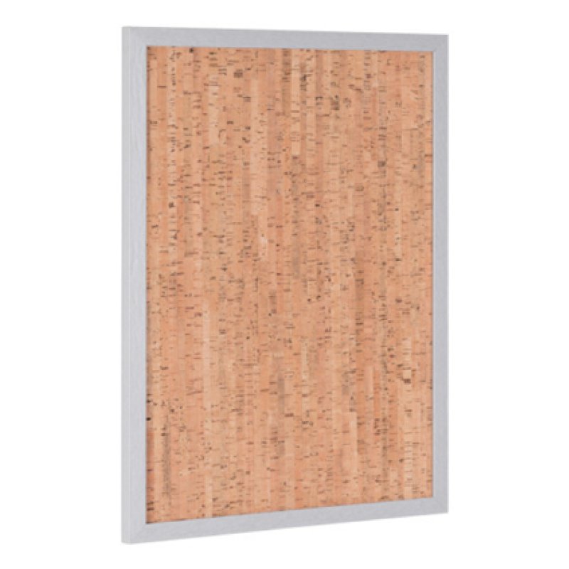 Bi-Office SF141258528 sign holder/information stand Cork, MDF, Metal Brown, Silver