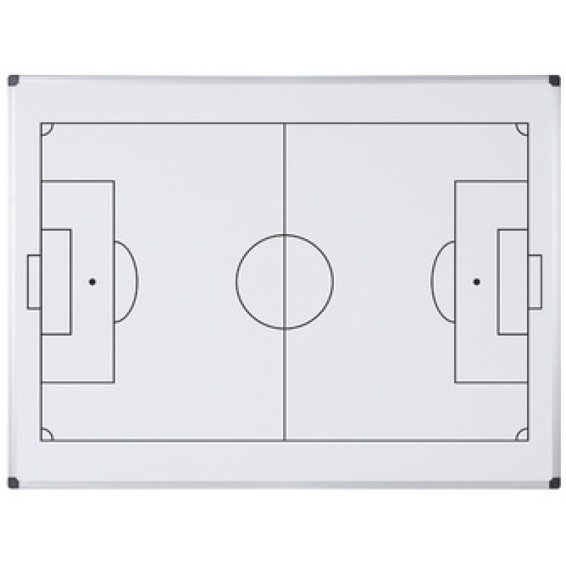 Bi-Office Tableau blanc mural terrain de foot, 900 x 600 mm