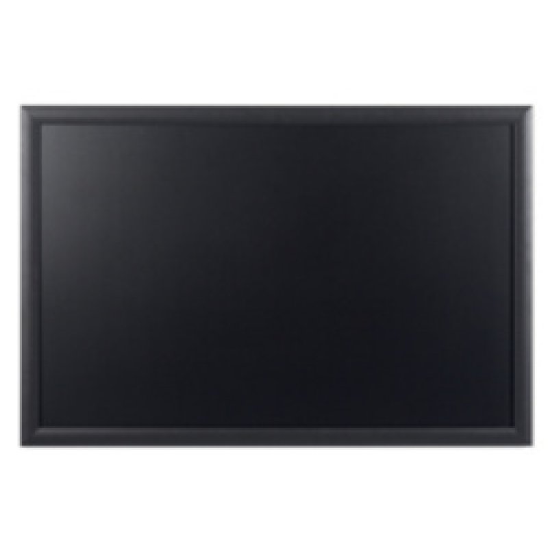 Bi-Office Tableau noir, avec cadre, pin, 600 x 400 mm