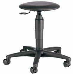 Topstar Tabouret pivotant "TEC 60 Skai", noir