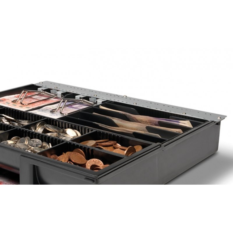 Safescan Garniture pour tiroir-caisse "4141 T2", noir