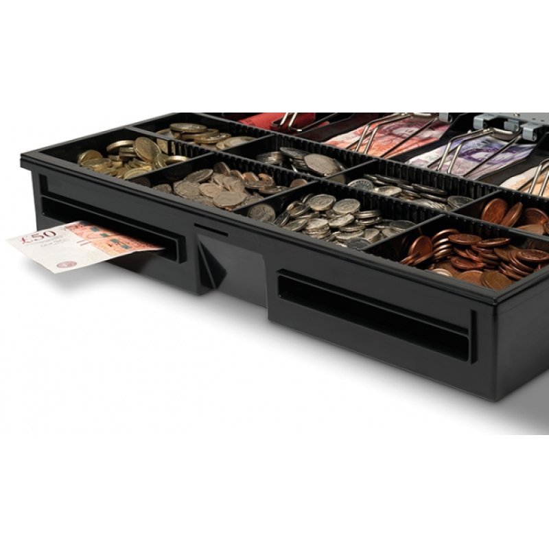 Safescan Garniture pour tiroir caisse "4646T", noir