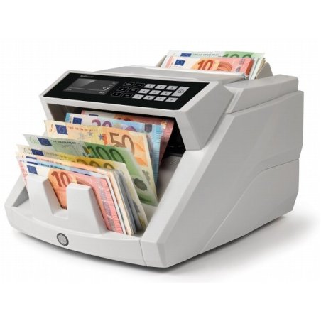Safescan 2465-S Compteuse billets de banque Noir, Blanc