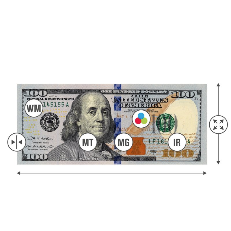 Safescan Détecteur de faux billets "Safescan 185-S", noir