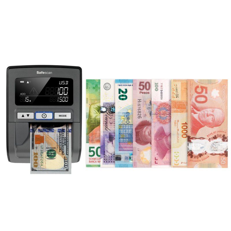 Safescan 185-S détecteur de faux billets Noir