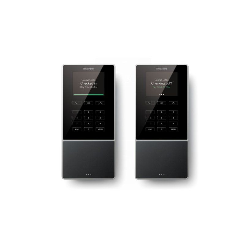 Safescan TimeMoto TM-616 Noir Carte de proximité Secteur TFT Ethernet/LAN