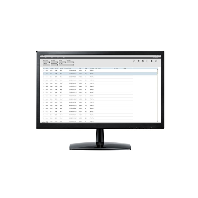 TimeMoto Système de pointage TM-616, capteur RFID, noir