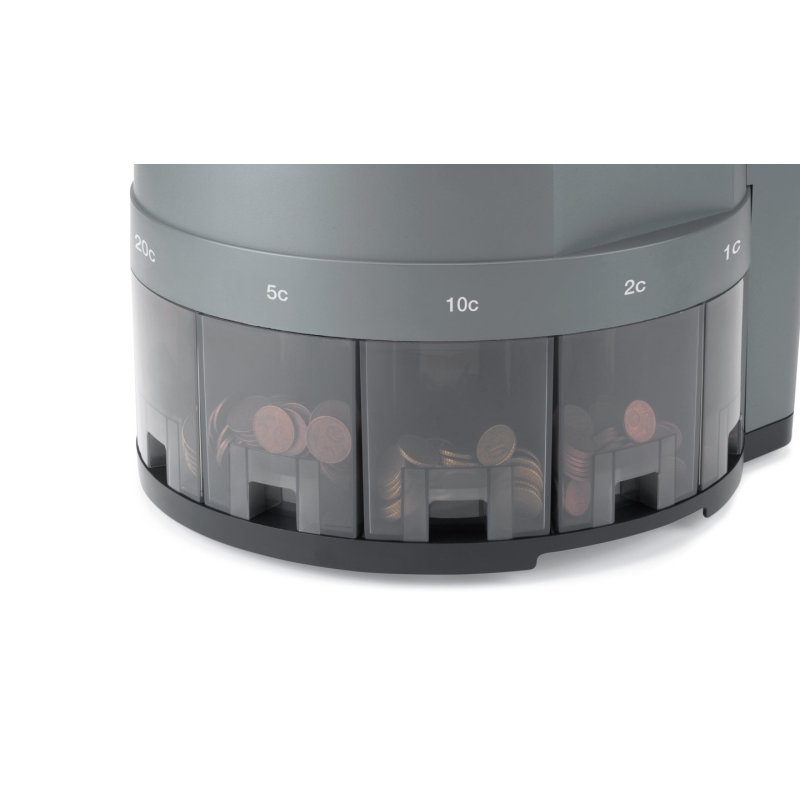 Safescan Compteuse de pièces euro"Safescan 1450", gris foncé