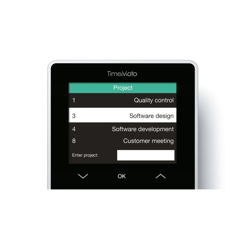 Safescan TM-828 SC Black Fingerprint, Password, Proximity card, Smart card DC TFT Ethernet LAN