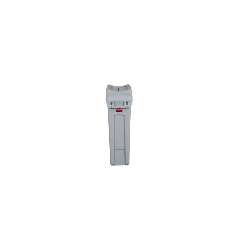 Rubbermaid Couvercle basculant Slim Jim, gris
