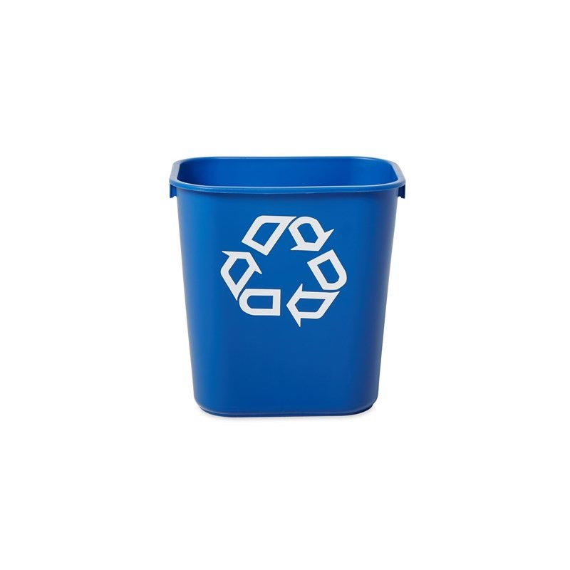 Rubbermaid Corbeille à papier, 12,9 litres, rectangulaire