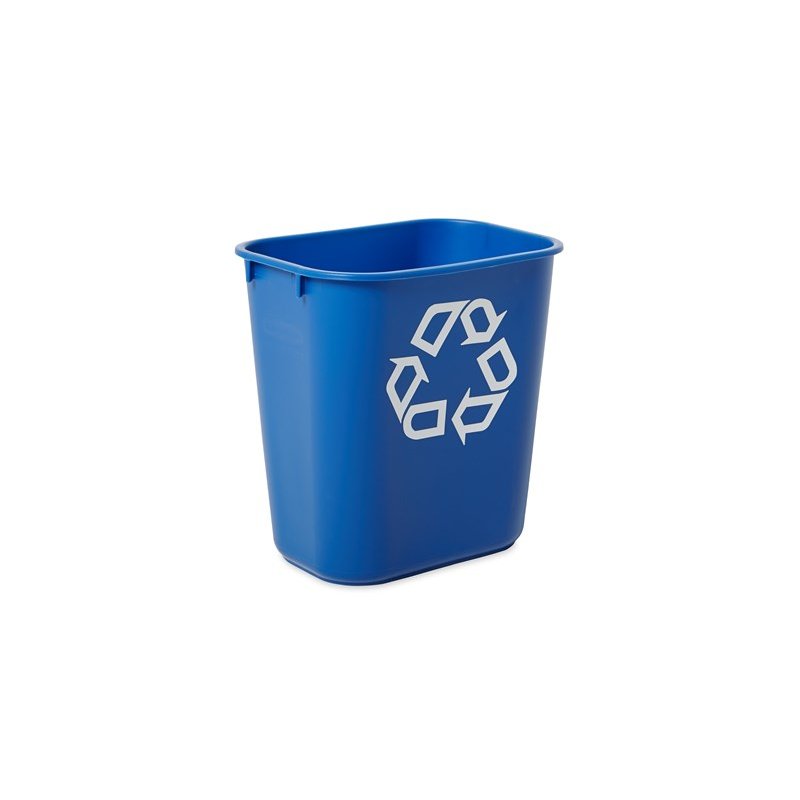 Rubbermaid FG295573BLUE poubelle Rectangulaire Bleu