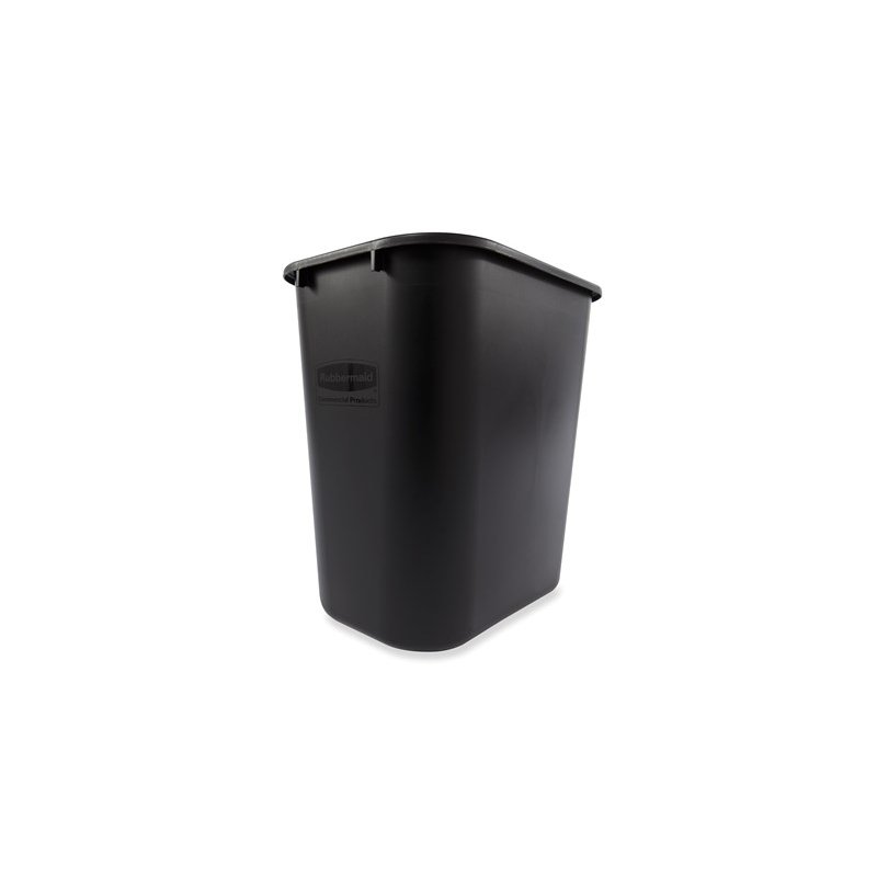 Rubbermaid FG295600BLA waste container Rectangular Black
